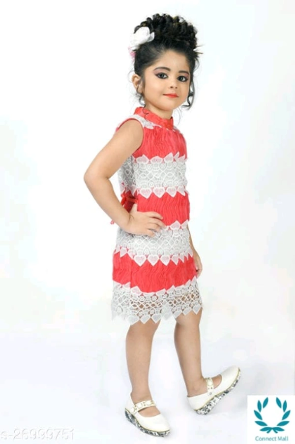 Linotex Girls Party Festival Dress - 4-5 Years, Red